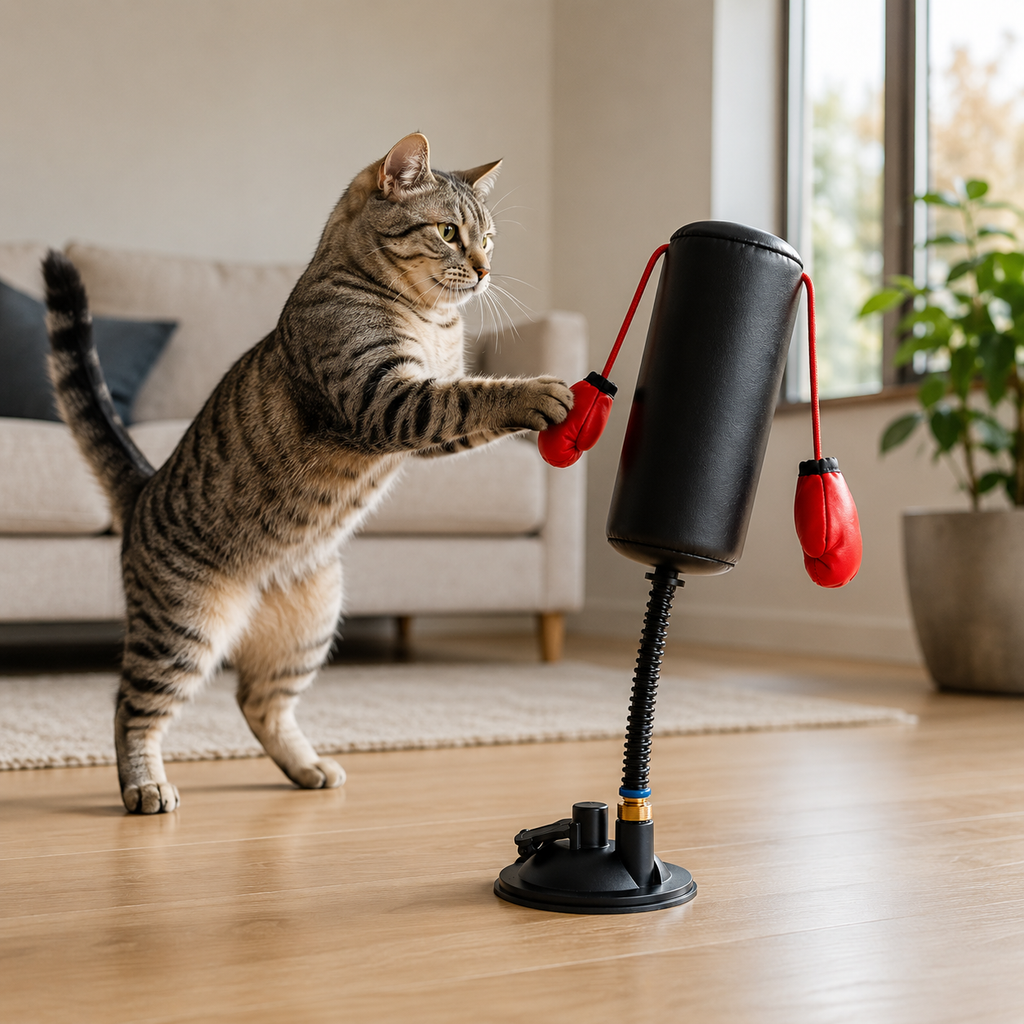 BoxiCat™ | Interactive Boxing Toy for Cats